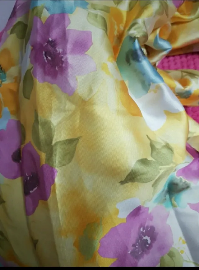 Vestido largo floral talla XS