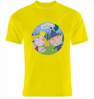 CAMISETA infatil Ben and Holly - TALLA S M L XL XXL XXXL SIZE T-SHIRT