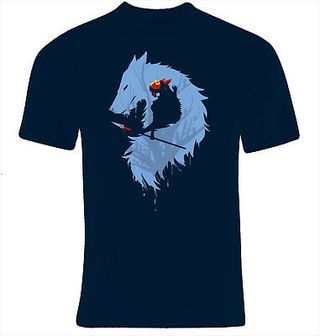 CAMISETA PRINCESA MONONOKE ver. 1 -TALLA S M L XL XXL XXXL SIZE nueva