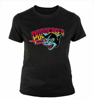 CAMISETA CAT POSSESSED-TALLA S M L XL XXL XXXL SIZE nueva