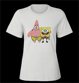 CAMISETA BOB ESPONJA -TALLA S M L XL XXL XXXL SIZE nueva tambien tallas niños