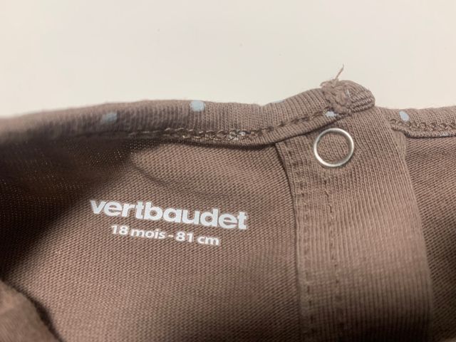 Camiseta marrón Fairy Doll Vertbaudet