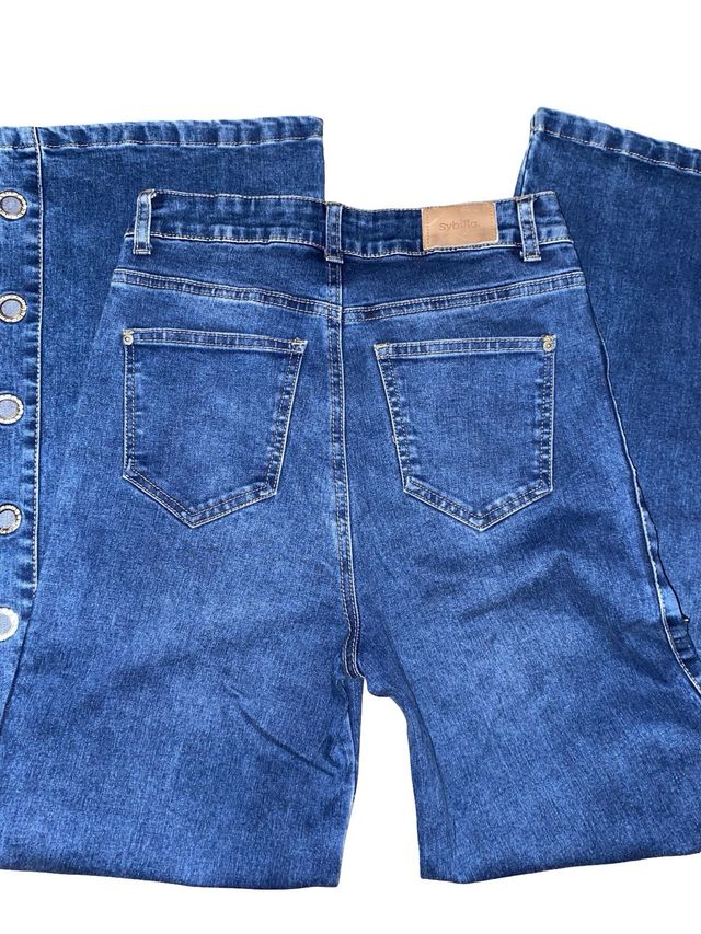 Pantalón Vaquero Sybilla Mujer Tendencia