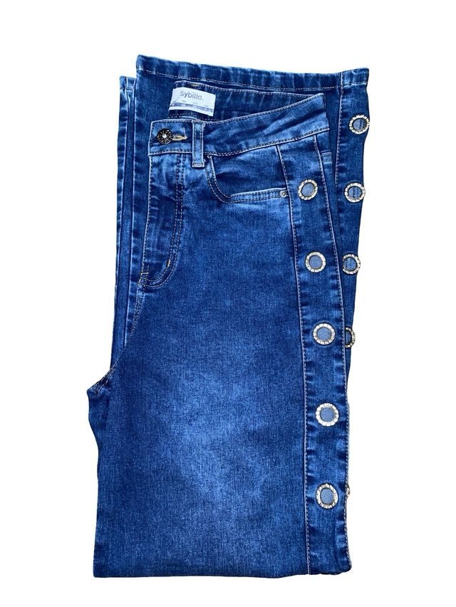 Pantalón Vaquero Sybilla Mujer Tendencia