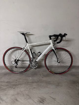 Bici de carretera Merida blanca Talla M