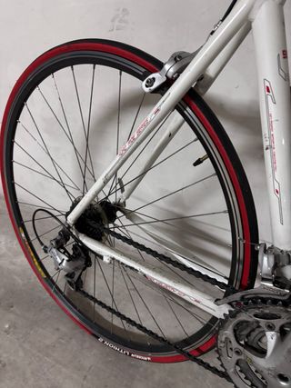 Bici de carretera Merida blanca Talla M