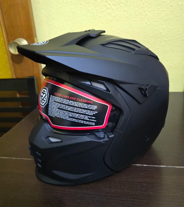 Casco Moto Modular Doble Visera ECE M