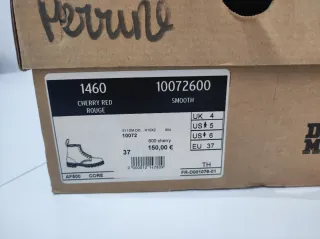 Dr. Martens Anfibi Borgogna Taglia 37