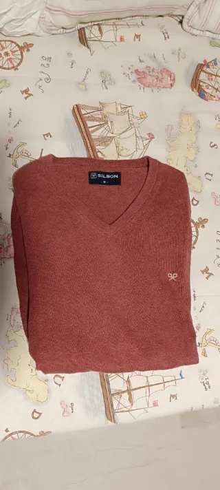 Jersey SILBON Hombre Talla M Rojo
