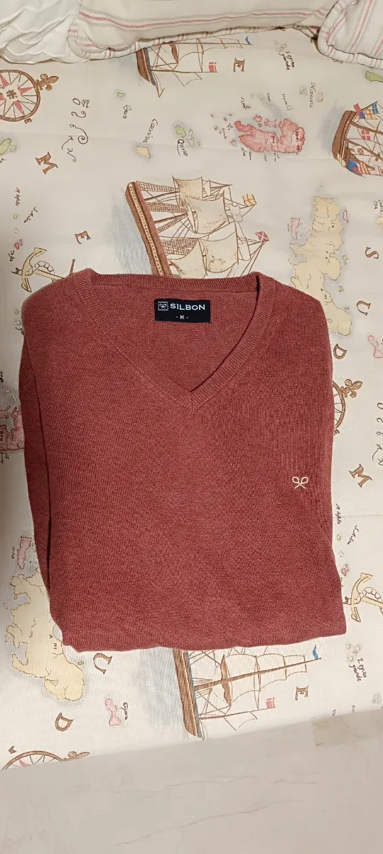 Jersey SILBON Hombre Talla M Rojo