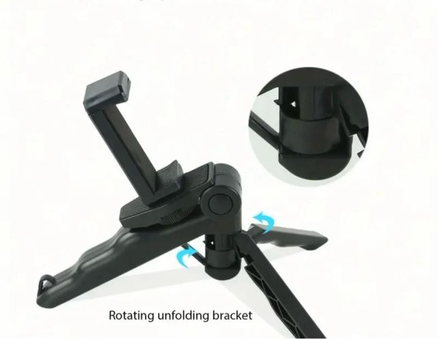 Trípode Profesional Móvil y Cámara