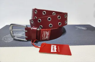 Cintura Levi's Borgogna Occhielli Regolabile