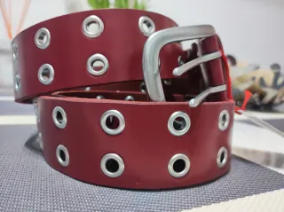 Cintura Levi's Borgogna Occhielli Regolabile