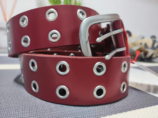 Cintura Levi's Borgogna Occhielli Regolabile