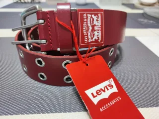Cintura Levi's Borgogna Occhielli Regolabile