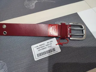 Cintura Levi's Borgogna Occhielli Regolabile