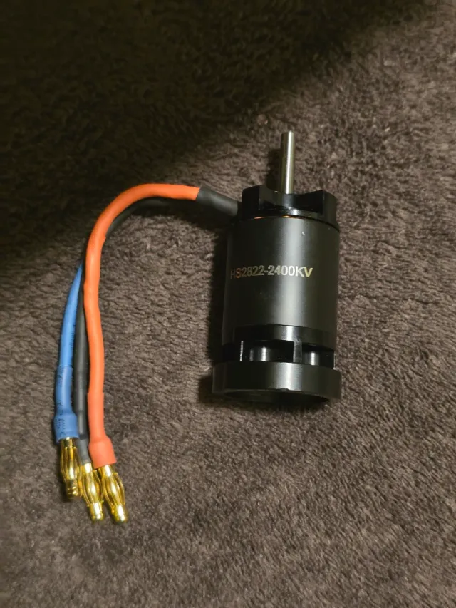 Motor RC HS2822-2400KV sin escobillas