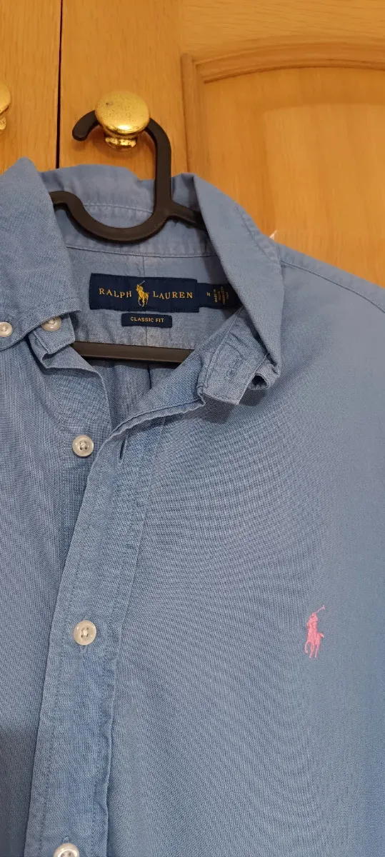 Camisa Ralph Lauren Azul Talla M