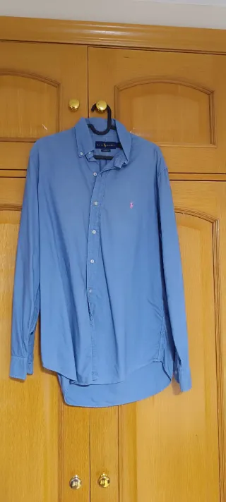 Camisa Ralph Lauren Azul Talla M