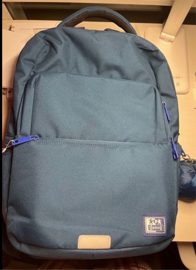 NUOVA Borsa Oxford Blu e IMPERMEABILE