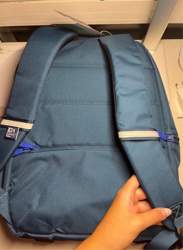 NUOVA Borsa Oxford Blu e IMPERMEABILE