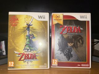 Zelda Twilight Princess y Skyward Sword Wii