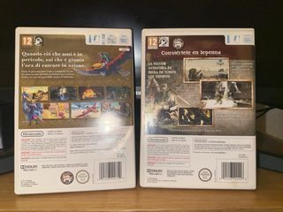 Zelda Twilight Princess y Skyward Sword Wii