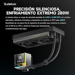 Sudokoo ENERGLO 240 Refrigeración Líquida PC + LCD