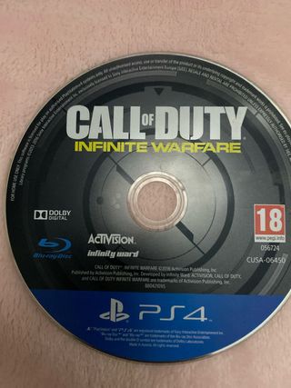 Call of Duty Infinite Warfare PS4 Blu-ray