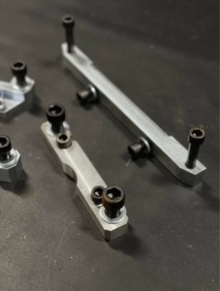 Suportes adaptação travagem feitos por medida