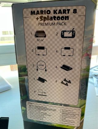 Nintendo Wii U Mario Kart 8 + Splatoon Premium Pack