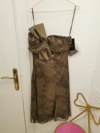 Vestido Talla 42 con Fular a Juego nuevo