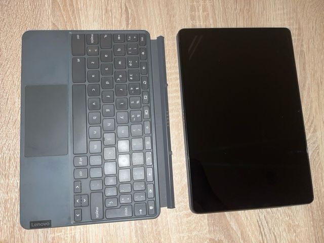 Tableta Teclado Lenovo Chromebook Negro/Azul