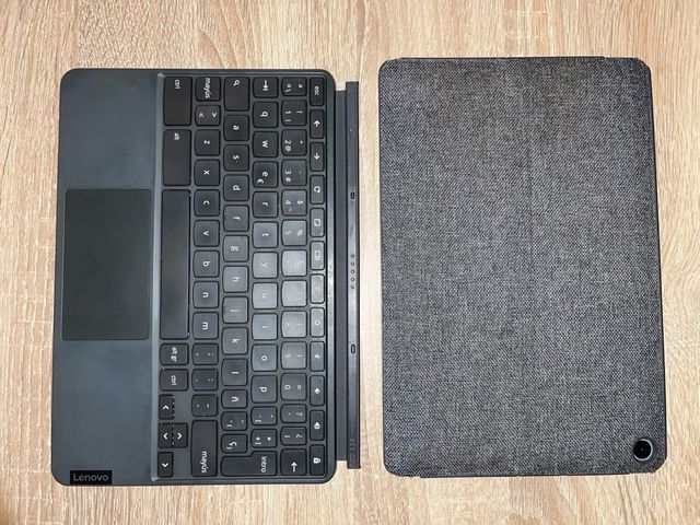 Tableta Teclado Lenovo Chromebook Negro/Azul