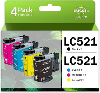 INK4U LC521 4x Tinta con Chip Brother DCP-J1260W