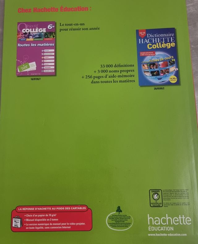 Histoire géographie 6e