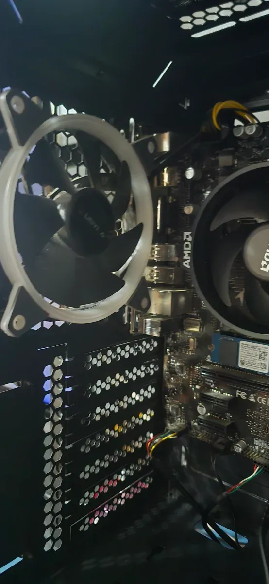 Ordenador Gaming Negro/Morado