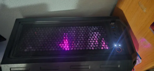 Ordenador Gaming Negro/Morado