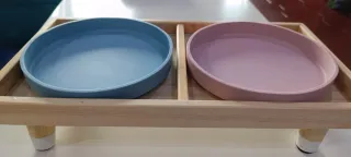 Comedouro para cão ou gato com suporte