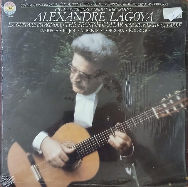 Alexandre Lagoya - Masterworks - VINILO IMPOLUTO -