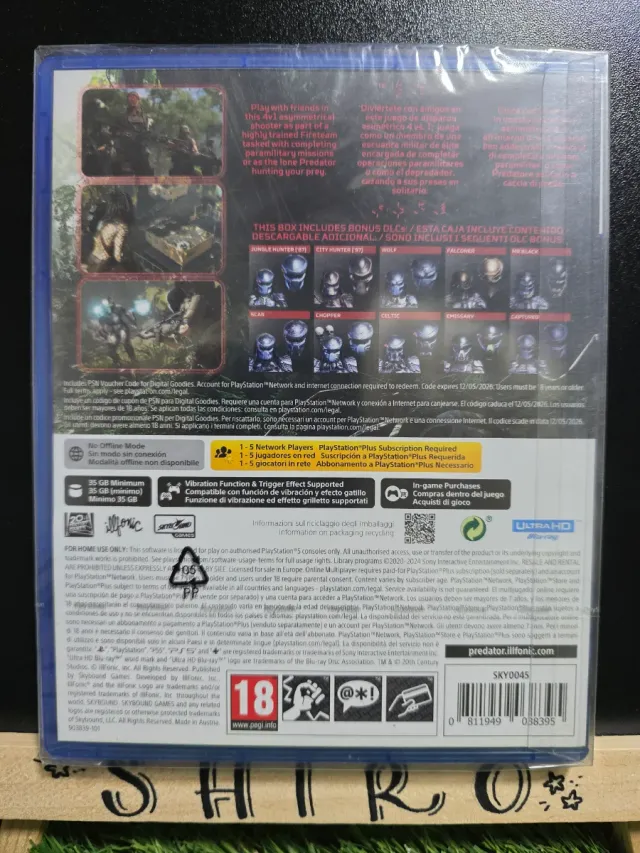 Precintato Predator Hunting Grounds PS5