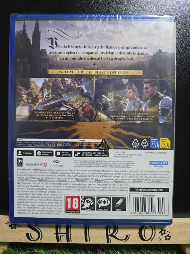 (PRECINTADO) Kingdom Come Deliverance II PS5 Day O