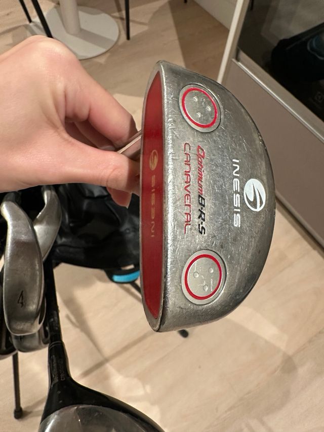 Kit Palos Golf Inesis Niño + Bolsa