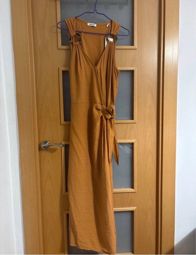 Vestido Salsa Mostaza T. M