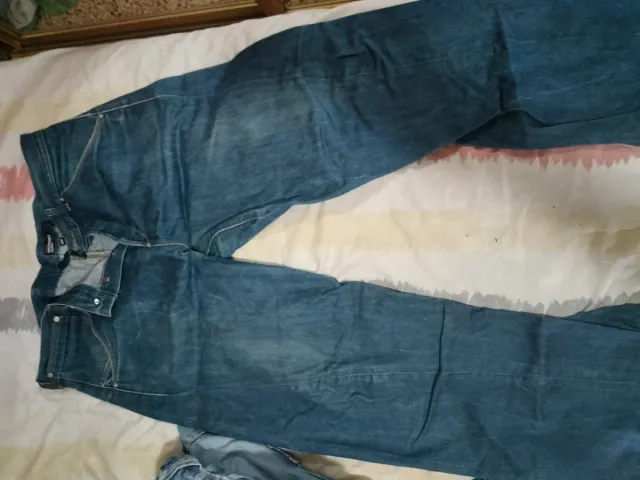 Levi's Engineered Jeans Azules torcidos costuras