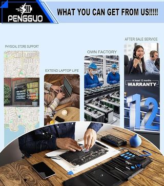 Pengguo Batería A1713 MacBook Pro 13'' A1708 A2171