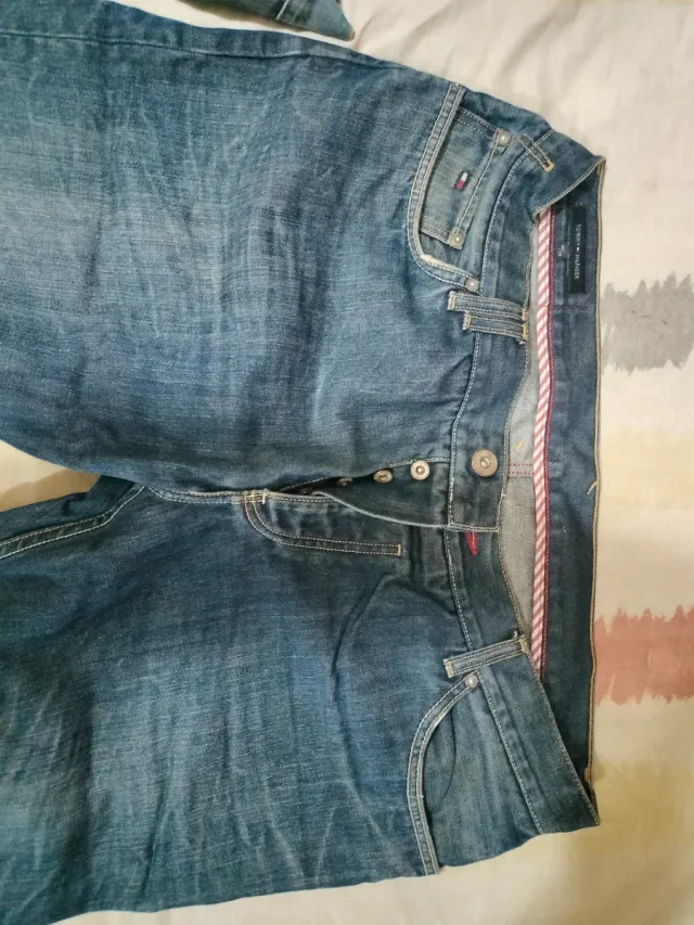 Tejanos Tommy Hilfiger Azules