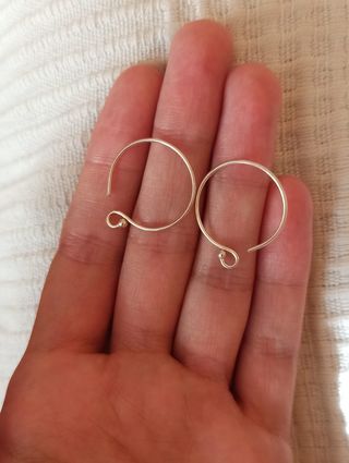 Pendientes étnicos plata