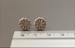 Pendientes de plata.