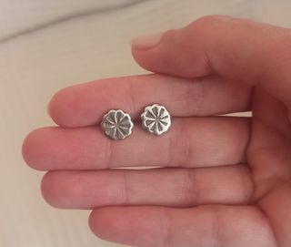 Pendientes de plata.